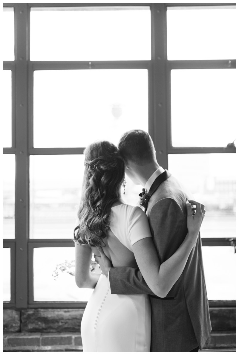 bride and groom portrait at the standard knoxville tn
