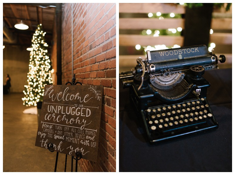 personal touches and wedding details at the standard knoxville tn