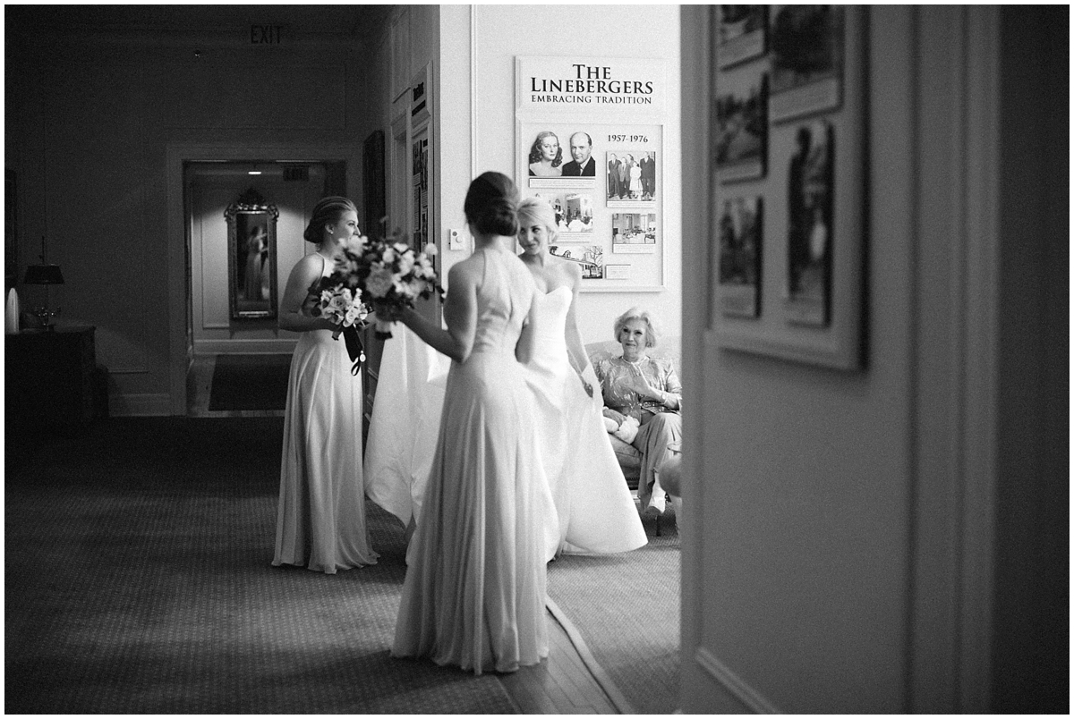 black and white photography spring wedding Duke Mansion Wedding in Charlotte NC