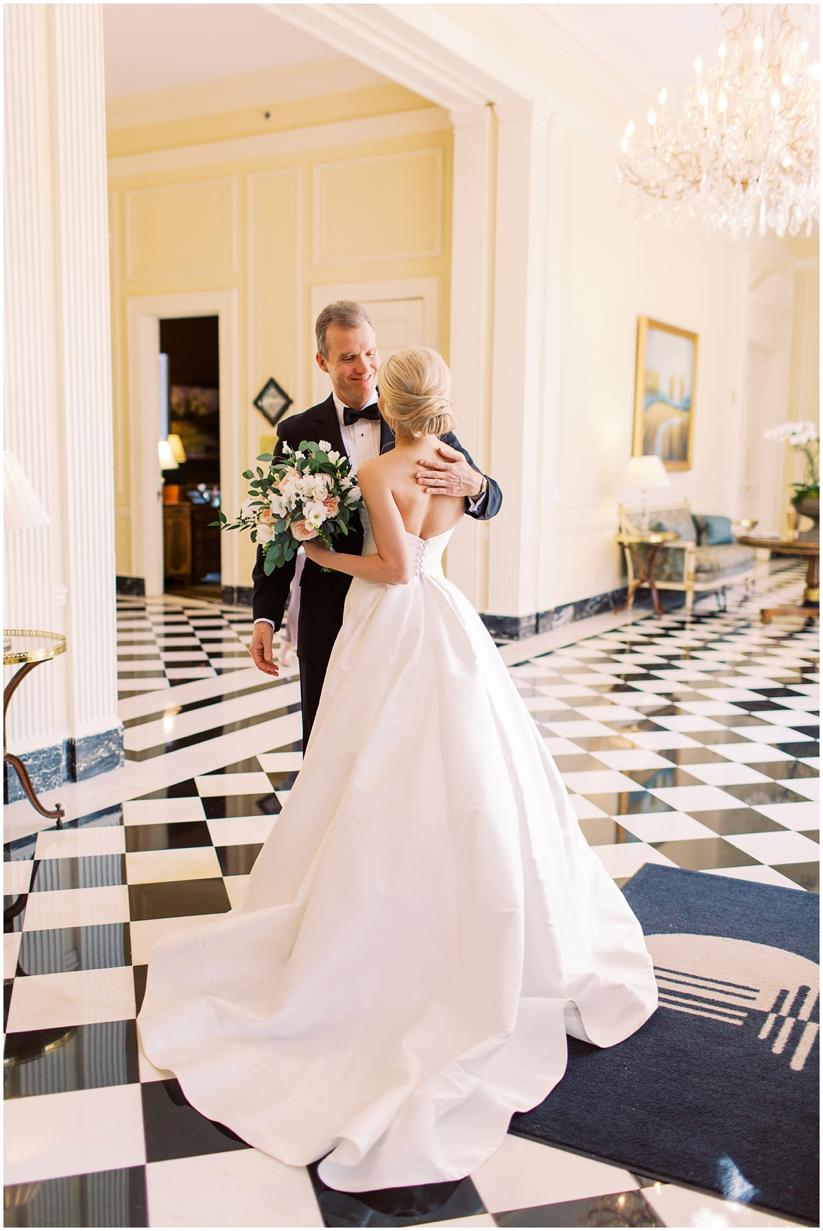 father of the bride Duke Mansion Wedding Charlotte NC