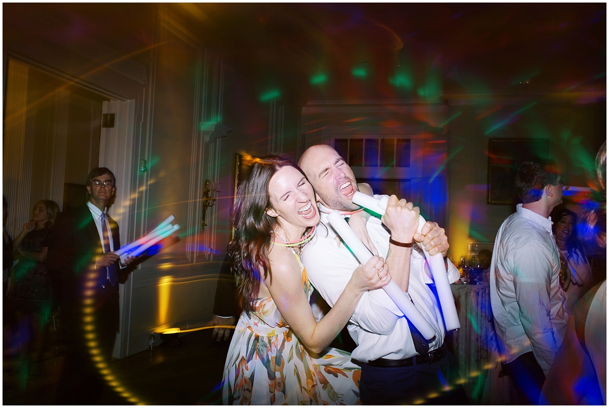 dancing at Duke Mansion wedding reception in Charlotte NC